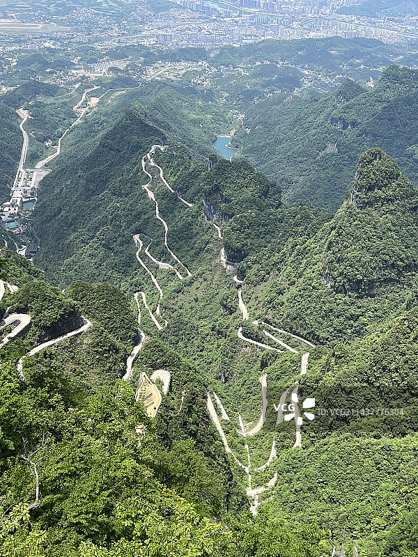 盘山公路图片素材