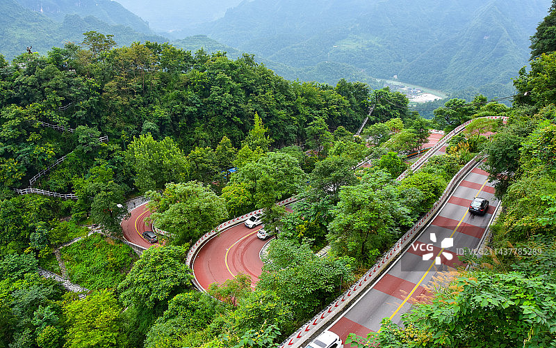 问天台和矮寨大桥图片素材