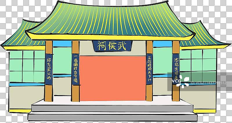 成都武侯祠图片素材