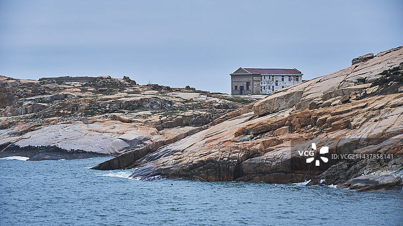猴研岛海边的小房子图片素材