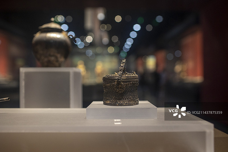 陕西历史博物馆的精美文物图片素材