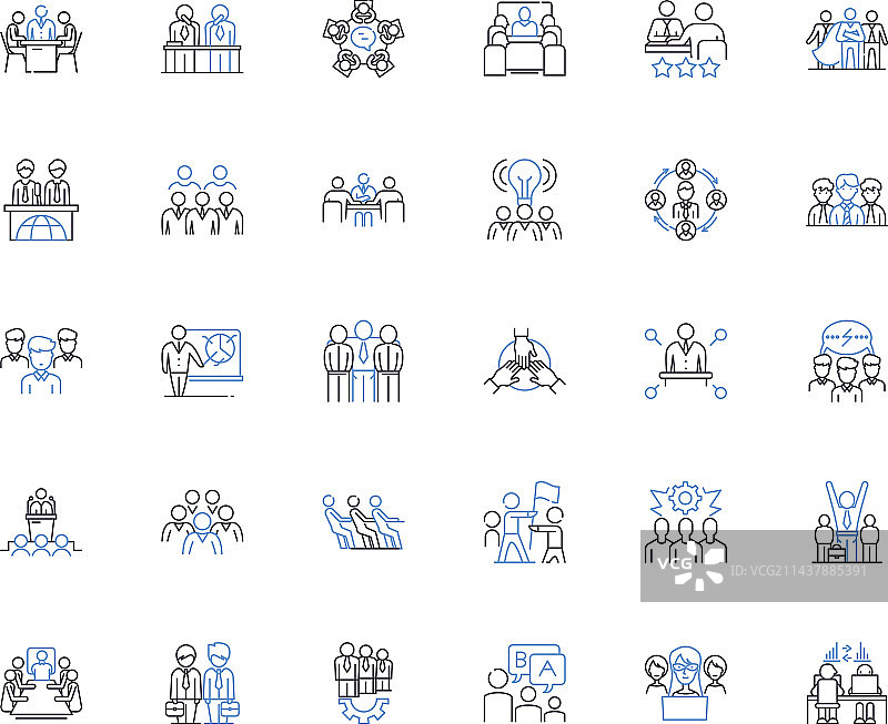 流水线图标合集机器图片素材