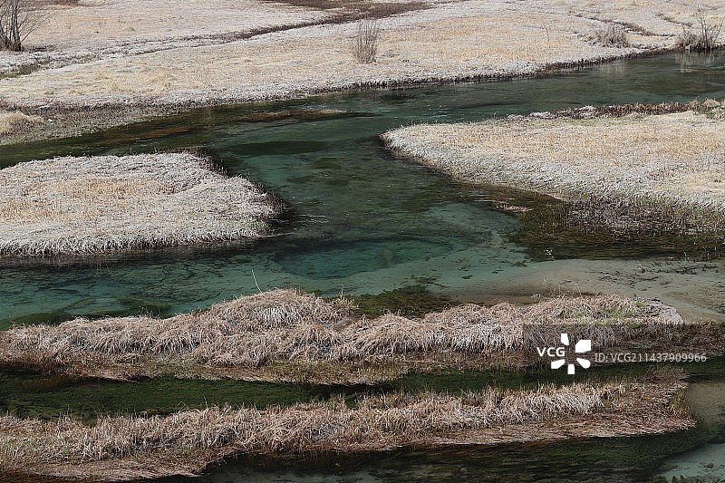 三春月 九寨沟图片素材