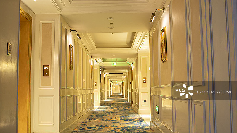 厦门同安波特曼酒店走廊图片素材
