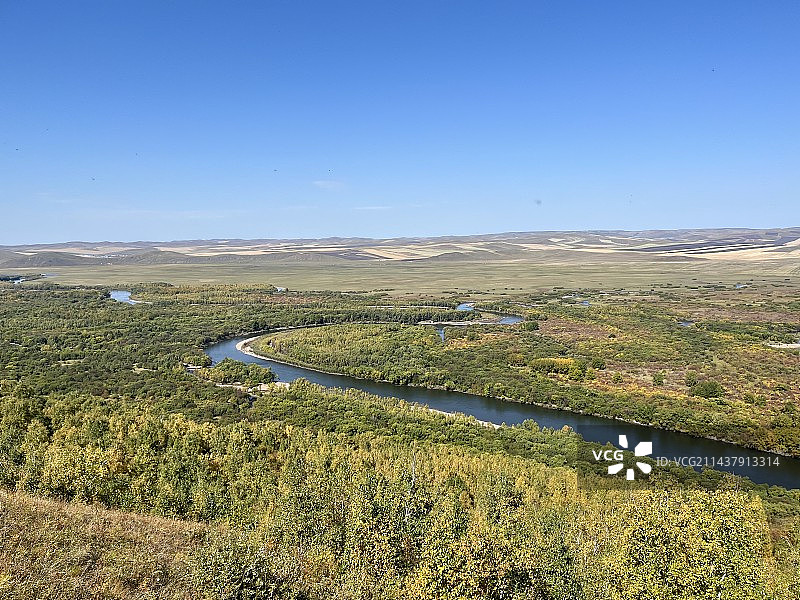 额尔古纳湿地图片素材