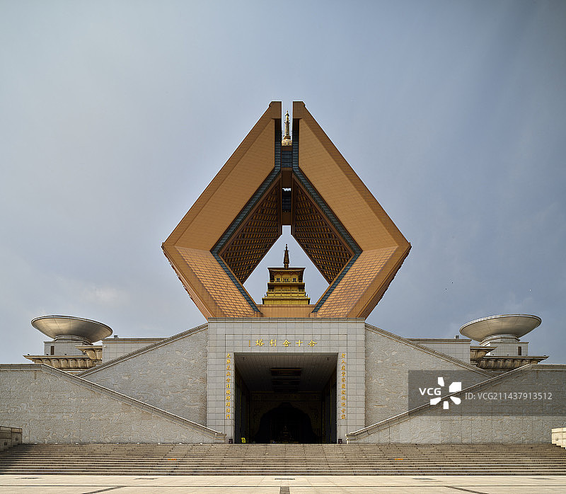 陕西省宝鸡市市扶风县法门寺图片素材