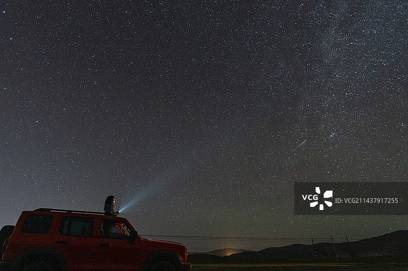 捕捉流星图片素材