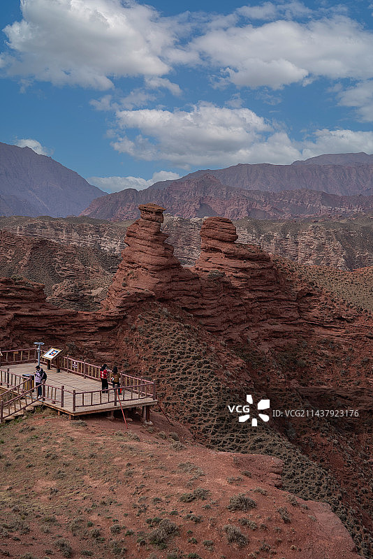 大峡谷平山湖张掖图片素材