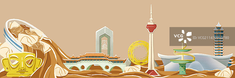 成都抄手图片素材