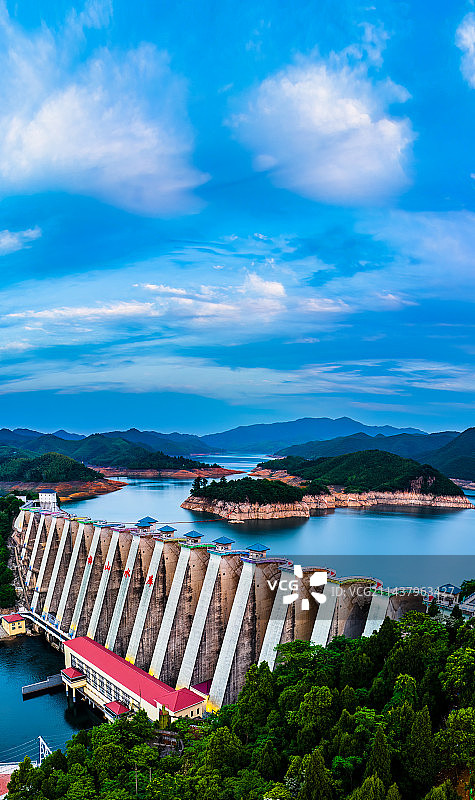 梅山水库图片素材