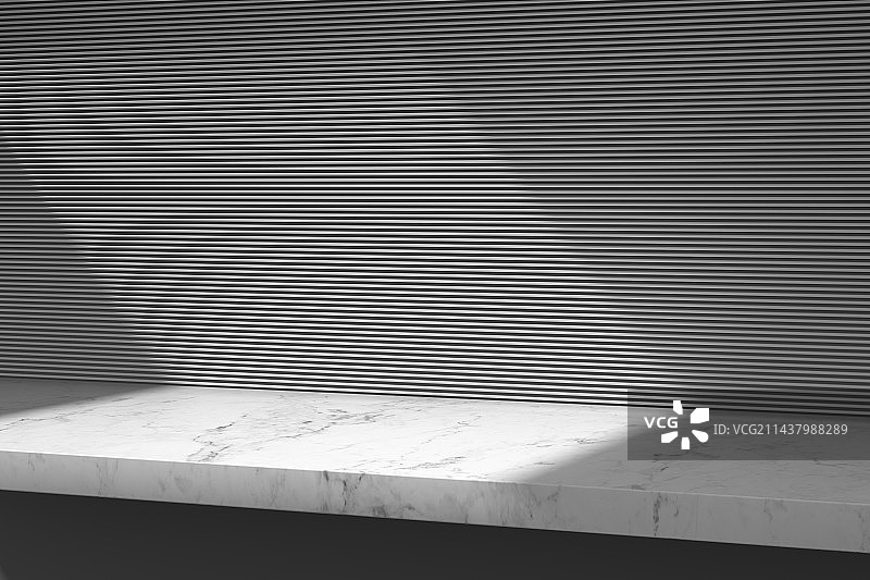 光影照亮下的台面背景 三维图形图片素材