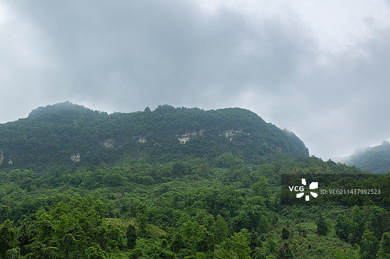 四川广安市华蓥山风景区图片素材