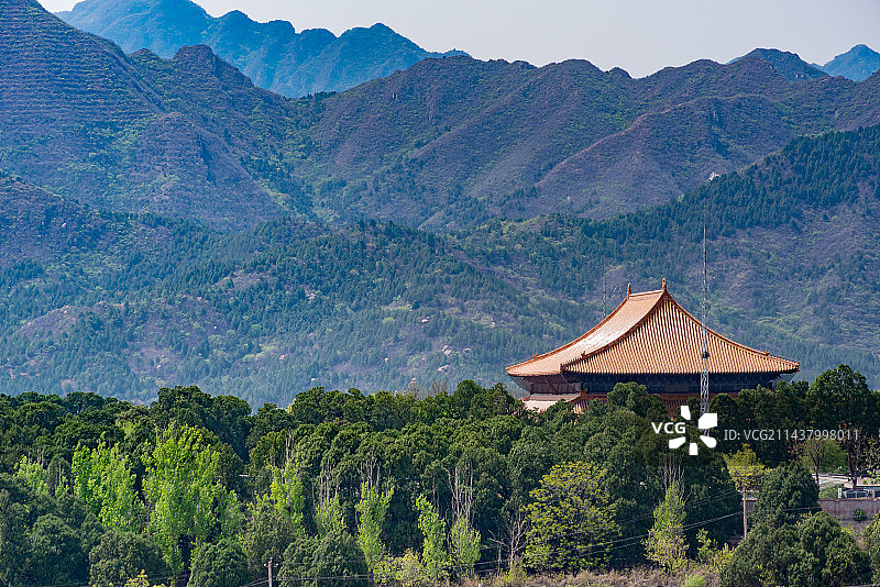 北京明十三陵长陵祾恩殿图片素材