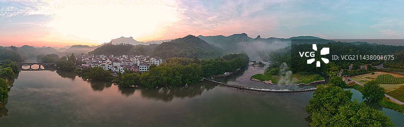 丽水仙都晨曦图片素材