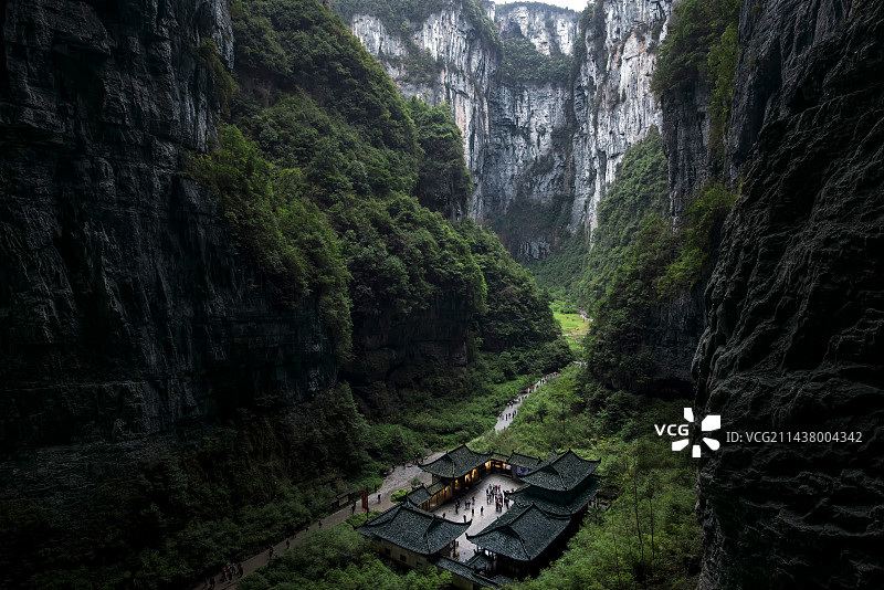 重庆天坑图片素材