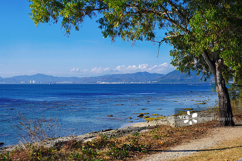 海南三亚西岛图片素材