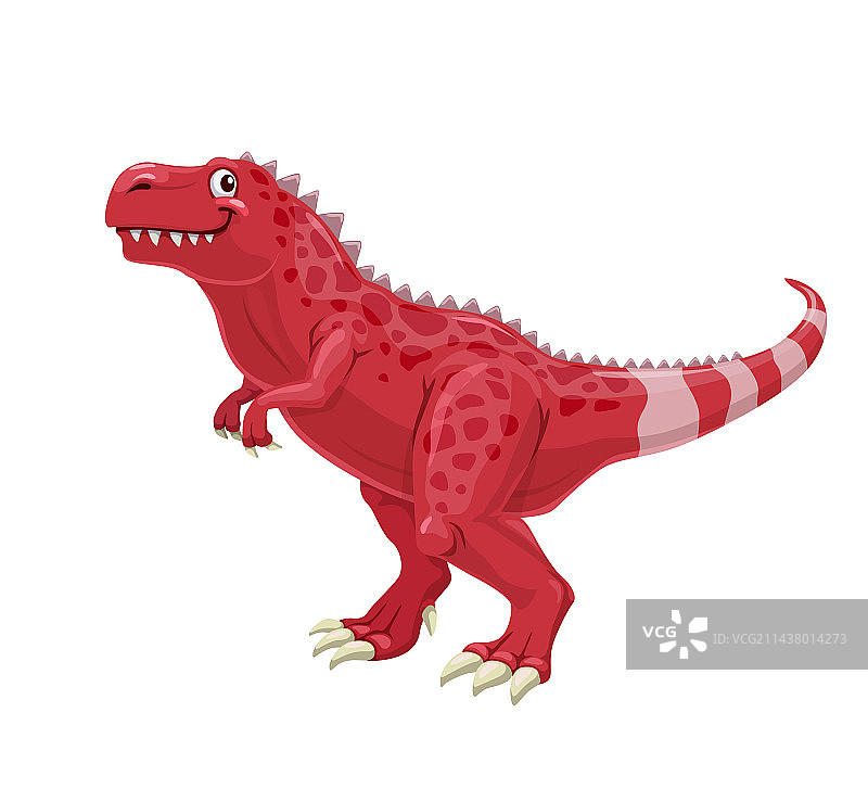 卡通趣味霸王龙恐龙角色图片素材