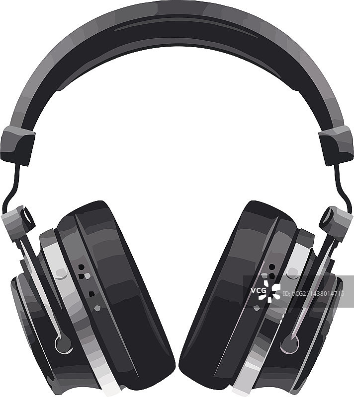 黑色现代耳机图片素材