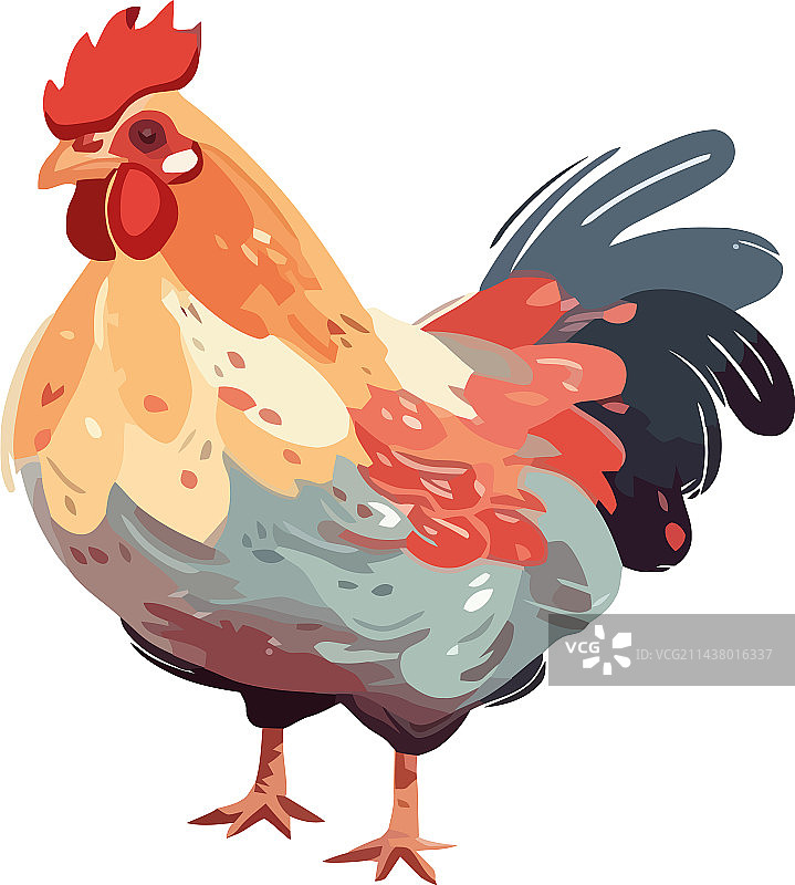 彩色小鸡图片素材