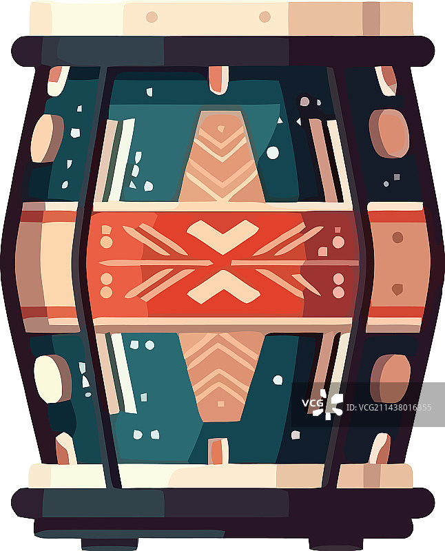 现代木制架子鼓图片素材