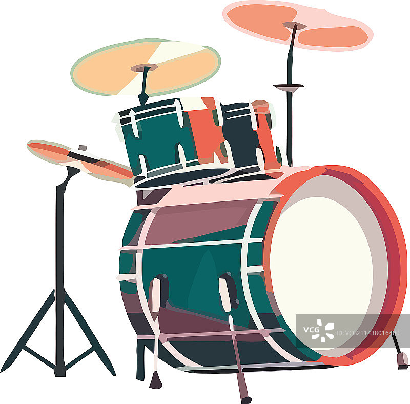 闪亮打击鼓设计图片素材