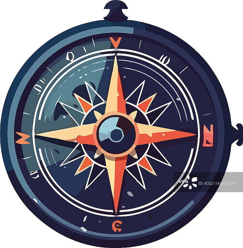 黑色指南针设计图片素材
