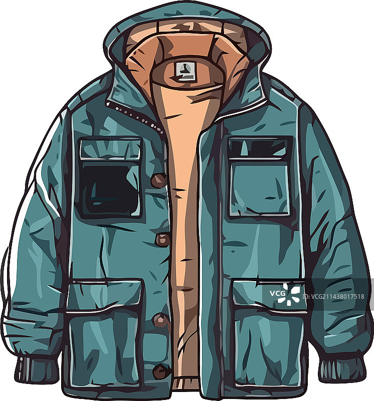 男士冬季夹克图片素材