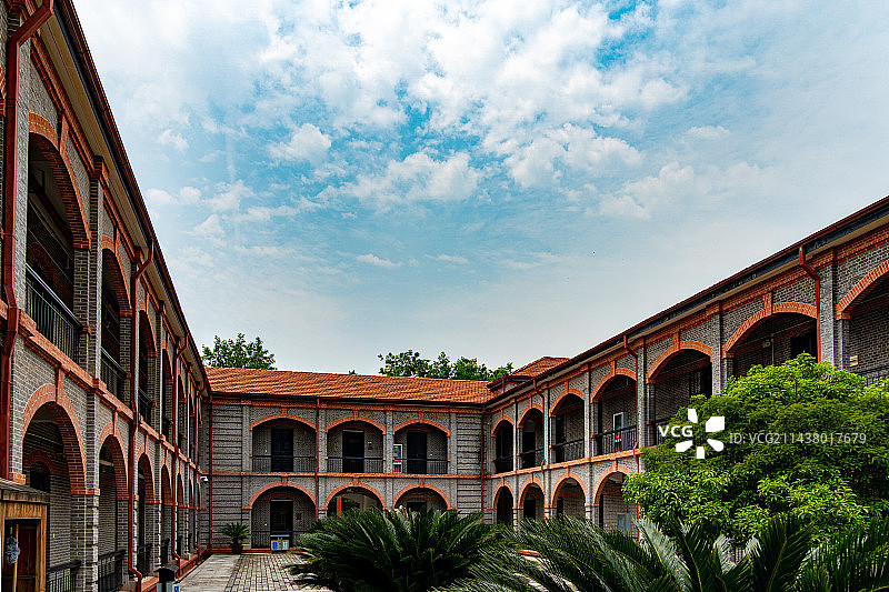 武汉辛亥革命博物馆都督府红楼首义广场建筑图片素材