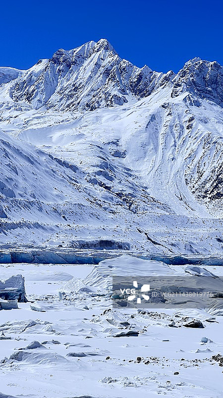 西藏然乌湖图片素材