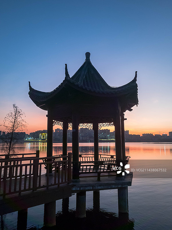 亭台楼阁图片素材