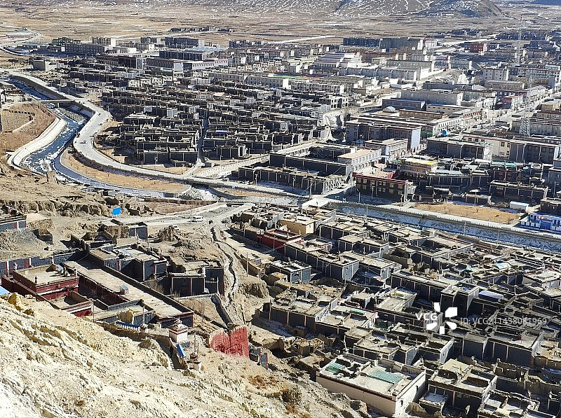 萨迦县萨迦寺图片素材