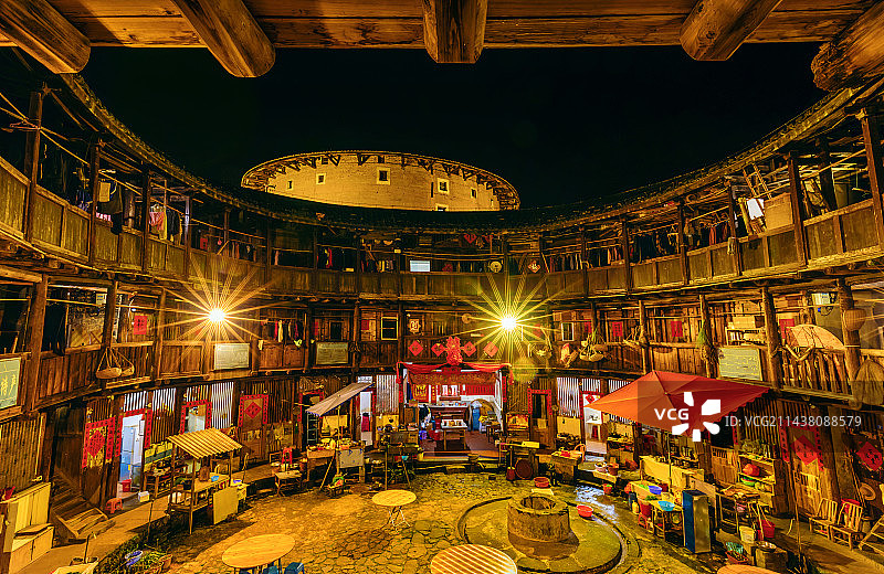 田螺坑土楼图片素材