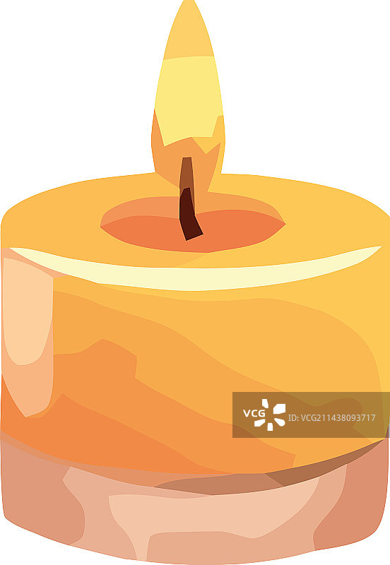 燃烧的蜡烛象征着爱的庆典图片素材