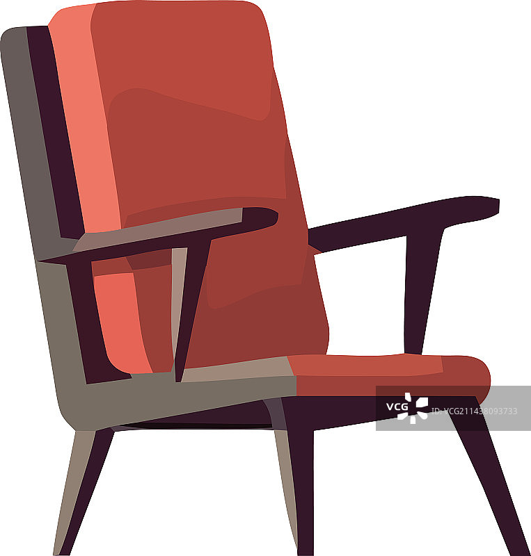 设计现代的舒适扶手椅图片素材