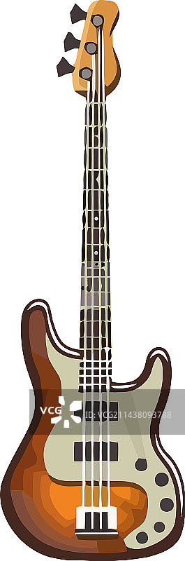 经典乐器电吉他图标图片素材