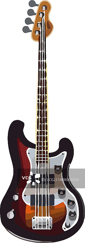 黑色电吉他乐器图标图片素材