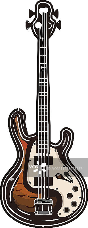 电吉他乐器琴弦图片素材