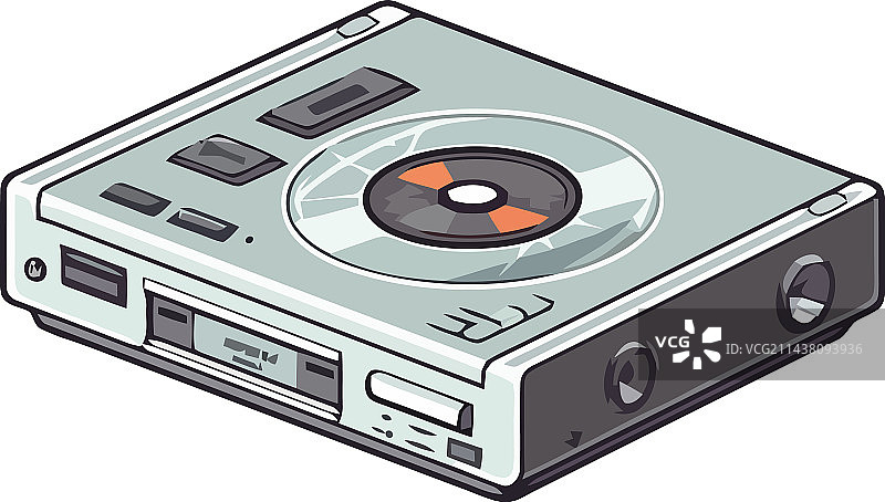 老式转盘播放音频卡带图片素材