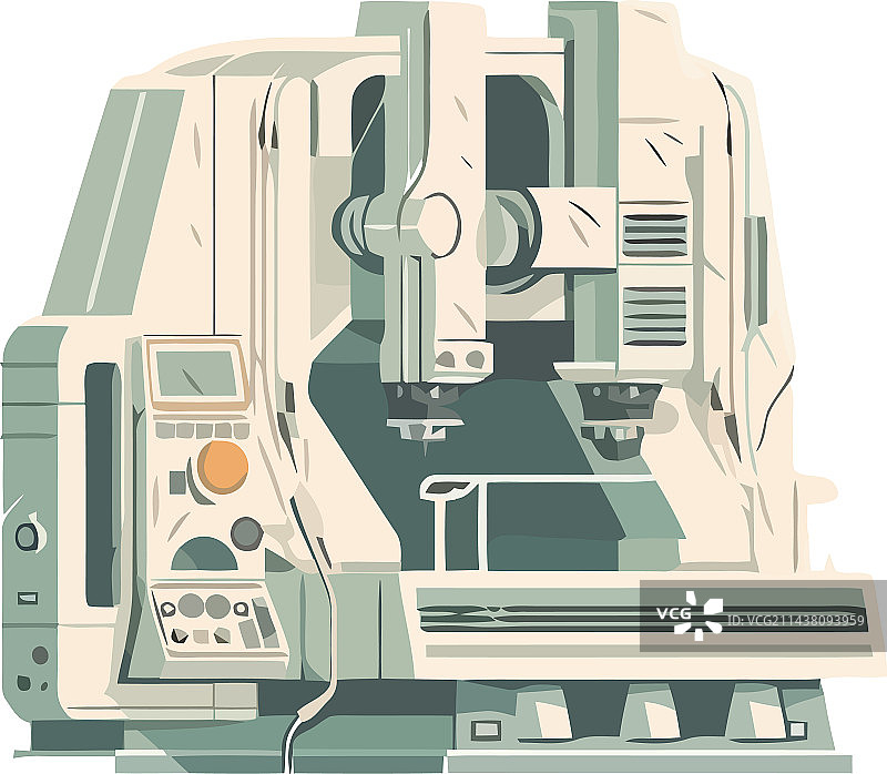 钢铁制造厂的现代机械图片素材