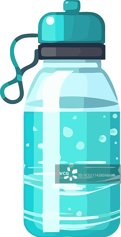 塑料瓶装有机饮用水设计图片素材