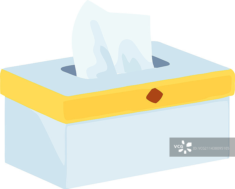 白色盒子里的湿纸巾图片素材