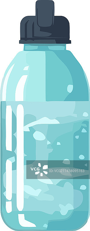 纯净水瓶图标图片素材