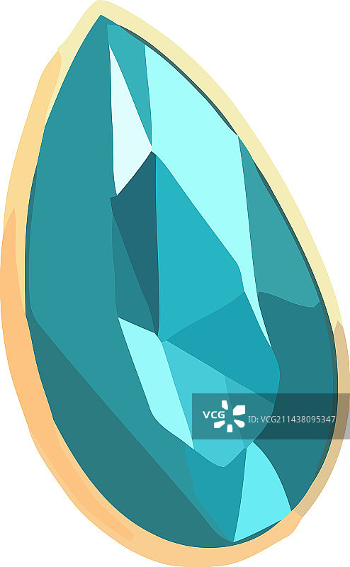 闪亮的金色宝石奢华图标图片素材