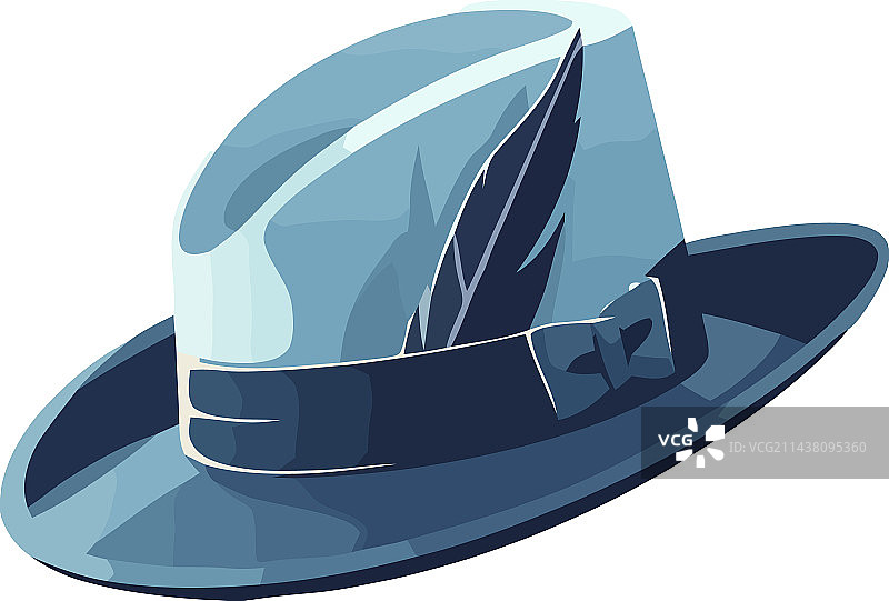 戴老式软呢帽的时尚男士图片素材