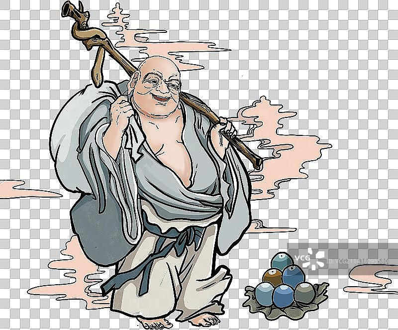 布袋罗汉图片素材