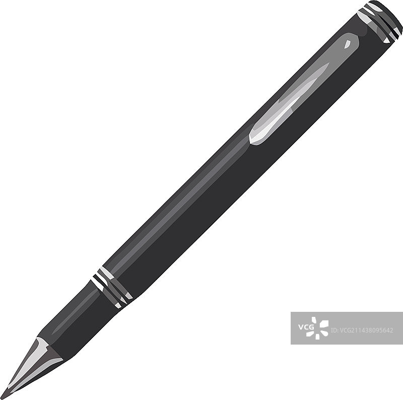 黑色圆珠笔供应图标图片素材