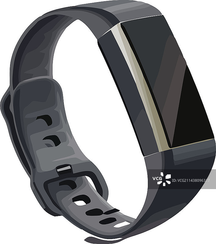 黑色现代智能手表图片素材