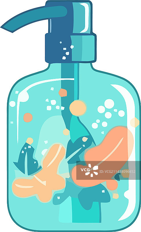 瓶装皂液产品图标图片素材