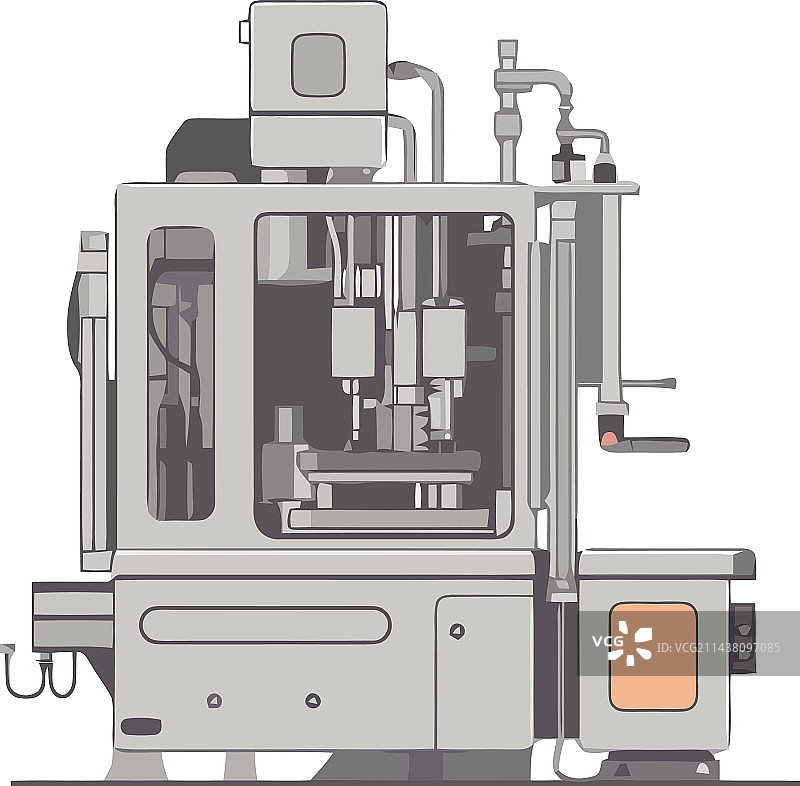 钢铁制造业中的重型机械图片素材