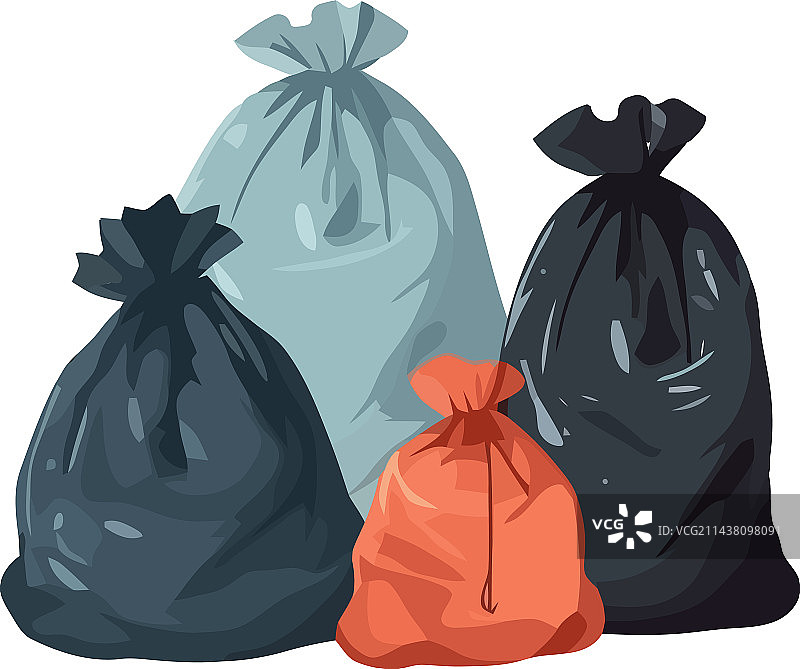 象征产业的粗麻布袋堆图片素材